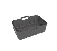 Non-stick Rectangular Air Fryer Basket Easy Clean Silicone Pot Suitable