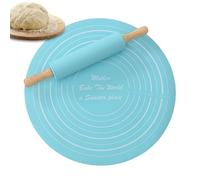 Non-stick Silicone Mat | Non Stick Rollers | Nonstick Pastry Mat Com Conveniently: The Silicone And Knebo Kit For Home, Cafe, Kitchen