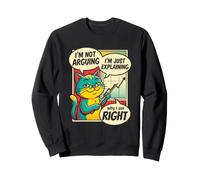Non STO discutendo STO Solo spiegando perché Ho Ragione Cat Felpa