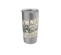 Non sto discutendo Sto solo spiegando perché ho ragione Frog Bicchiere termico in acciaio inox doppia parete