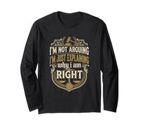 Non STO discutendo STO Solo spiegando perché Ho Ragione Maglia a Manica