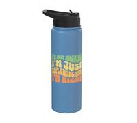 Non sto discutendo Sto solo spiegando perché ho ragione sarcastico Stainless Steel Insulated Water Bottle