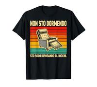 Non sto dormendo Donna Uomo Simpatiche Ironic Divertente Maglietta