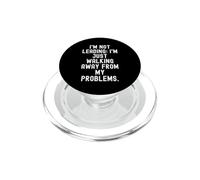non sto guidando, me ne vado solo citazione divertente e sarcastica PopSockets PopGrip per MagSafe