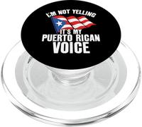 Non sto urlando È la mia voce portoricana Porto Rico PopSockets PopGrip per MagSafe