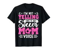 Non sto urlando questa è la mia voce di mamma di calcio Maglietta