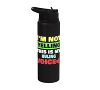 Non sto urlando questa è la mia voce Huling Stainless Steel Insulated Water Bottle