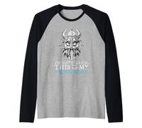 Non STO urlando Questa è la mia Voce vichinga Mito Nord Vikings Maglia con Maniche Raglan