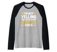 Non STO urlando Questa è Solo la mia Voce in Alabama Alabama Maglia con Maniche Raglan