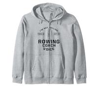 Non sto urlando questa è solo voce - Rowing Coach Felpa con Cappuccio