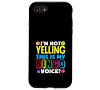 Non sto urlando Questo è il mio giocatore di Bingo Voice Bingo Custodia per iPhone SE (2020) / 7 / 8
