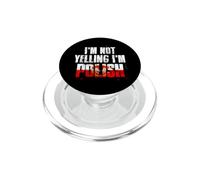 Non sto urlando Sono polacco PopSockets PopGrip per MagSafe