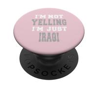 Non sto urlando, sono solo iracheno PopSockets PopGrip Adesivo