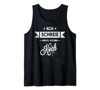 Non STO urlando Sono Uno Chef Funny Chef Canotta