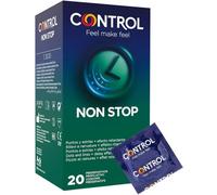 Non Stop - 20 Preservativi Ritardanti E Stimolanti, 20 Profilattici