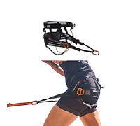 Non-stop dogwear CaniX Cintura Mani Libere Cane Running Belt per Canicross Confortevole Cintura per Jogging e Addestramento Cane Nero Taglia S