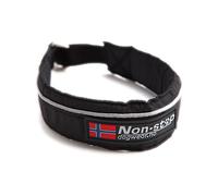 Non-Stop Dogwear Collare per Cani Half Starter Nero, Varie Misure, Nuovo