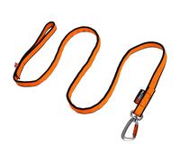 Non-Stop Dogwear Guinzaglio elastico, nero/arancione - 2,0 m/23 mm