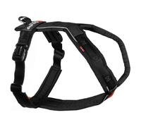 Non-Stop Dogwear Pettorina Line Harness 5.0 Nera Per Cani Ergonomica