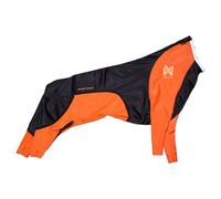 Non-Stop Dogwear Tuta Completa Per Cani Protector Snow Femmina Nera/Arancione