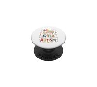 Non strano, solo cablato per l'autismo PopSockets PopGrip Adesivo