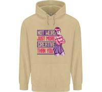 Non Strano Solo Più Creativo Di Te Arte Felpa Uomo