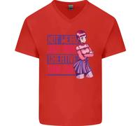 Non Strano Solo Più Creativo Di Te Maglietta In Cotone A V Per Uomo