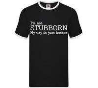 Non Stubborn My Vie Is Just Better - Uomo Suoneria - Couple Matrimonio Marito