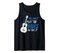 Non Suoni Il Blues Lo senti Musicista Chitarrista Canotta