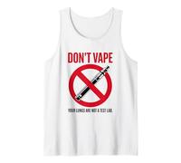 Non svapare i polmoni Non Sono Un Laboratorio di Prova Canotta