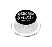 Non Temere, Abbi Fede - Design Ispirato a Marco 5:36 PopSockets PopGrip per MagSafe