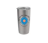 Non temere alla moda - Christian- Non temere per io sono con te Bicchiere termico in acciaio inox doppia parete