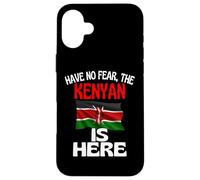 Non temere che il keniota sia qui divertente Kenya Custodia per iPhone 16 Plus