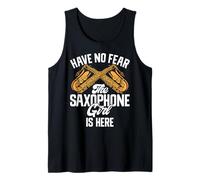 Non temere Che la Ragazza Sassofono Sia Qui Saxophone Canotta