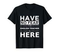 Non temere Che l'insegnante di Inglese Sia Qui Divertente per Tornare a Scuola Maglietta