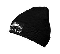 Non Temere I Pesci Donna Uomo Berretto in Maglia Leggero Berretti Invernale Morbido Caldo Berretto per All'Aperto Sci Inverno