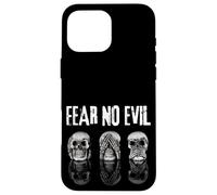 Non temere il male Non vedere niente male Hear No Evil Speak No Evil Custodia per iPhone 16 Pro Max