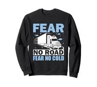 Non Temere La Strada Paura No Cold - Ice Road Trucker Felpa