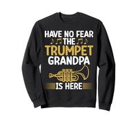 Non temere la Tromba Nonno è Qui Tromba Felpa