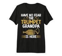 Non temere la Tromba Nonno è Qui Tromba Maglietta Premium