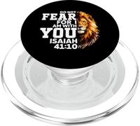 Non temere per io sono con te Isaia 41:10 Leone di Giuda PopSockets PopGrip per MagSafe