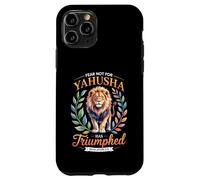 Non temere per Yahusha Leone di Giuda Versetto della Bibbia Custodia per iPhone 11 Pro