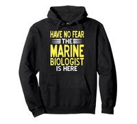 Non Temete Il Biologo Marino È Qui Felpa con Cappuccio
