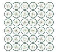 Non Tessuto Benda Oculare Monouso 100 Pezzi Verde | Ritenzione Dell'umidità, Delicata e Non Grassa, Rinfrescante, per Cura del Contorno Occhi