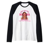 Non testare Questa Bocca Mamma più Velocemente Maglia con Maniche Raglan
