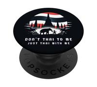 Non Thai Per Me Solo Thai Con Me Thailandia Khmer Conflitto PopSockets PopGrip Adesivo