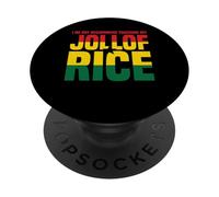 Non Toccare Il Mio Jollof Rice Messaggio PopSockets PopGrip Adesivo