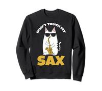 Non toccare il mio Sax Sax Felpa