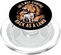 Non tornerà come un agnello leone di Giuda PopSockets PopGrip per MagSafe