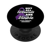 Non tutte le ferite sono visibili alla fibrosi cistica PopSockets PopGrip Adesivo